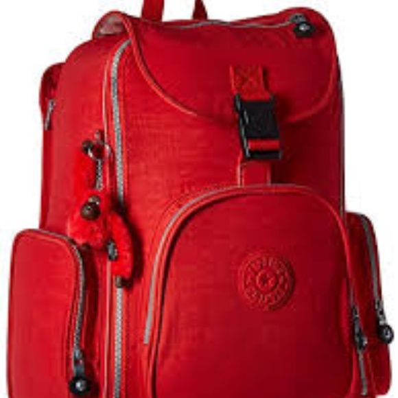 Kipling Alcatraz II Rolling Backpack Red